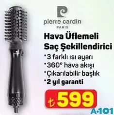 PİERRE CARDİN HAVA ÜFLEMELİ SAÇ ŞEKİLLENDİRİCİ